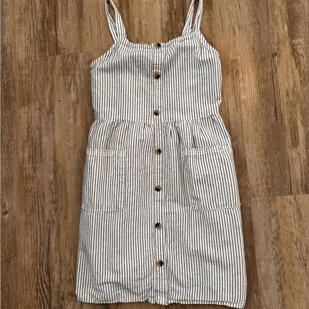 Girls striped dress